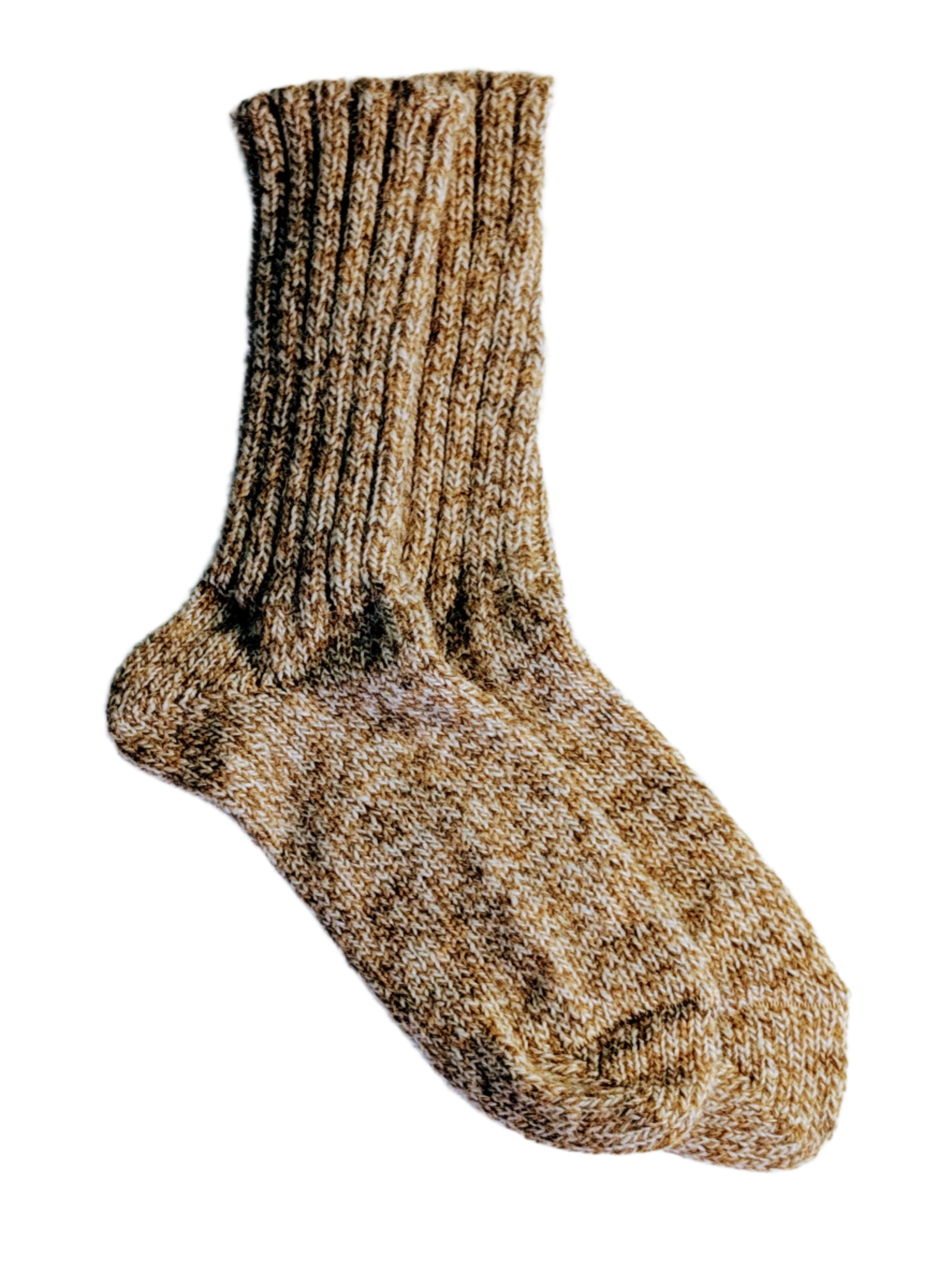 Icelandic Wool Socks - Brown