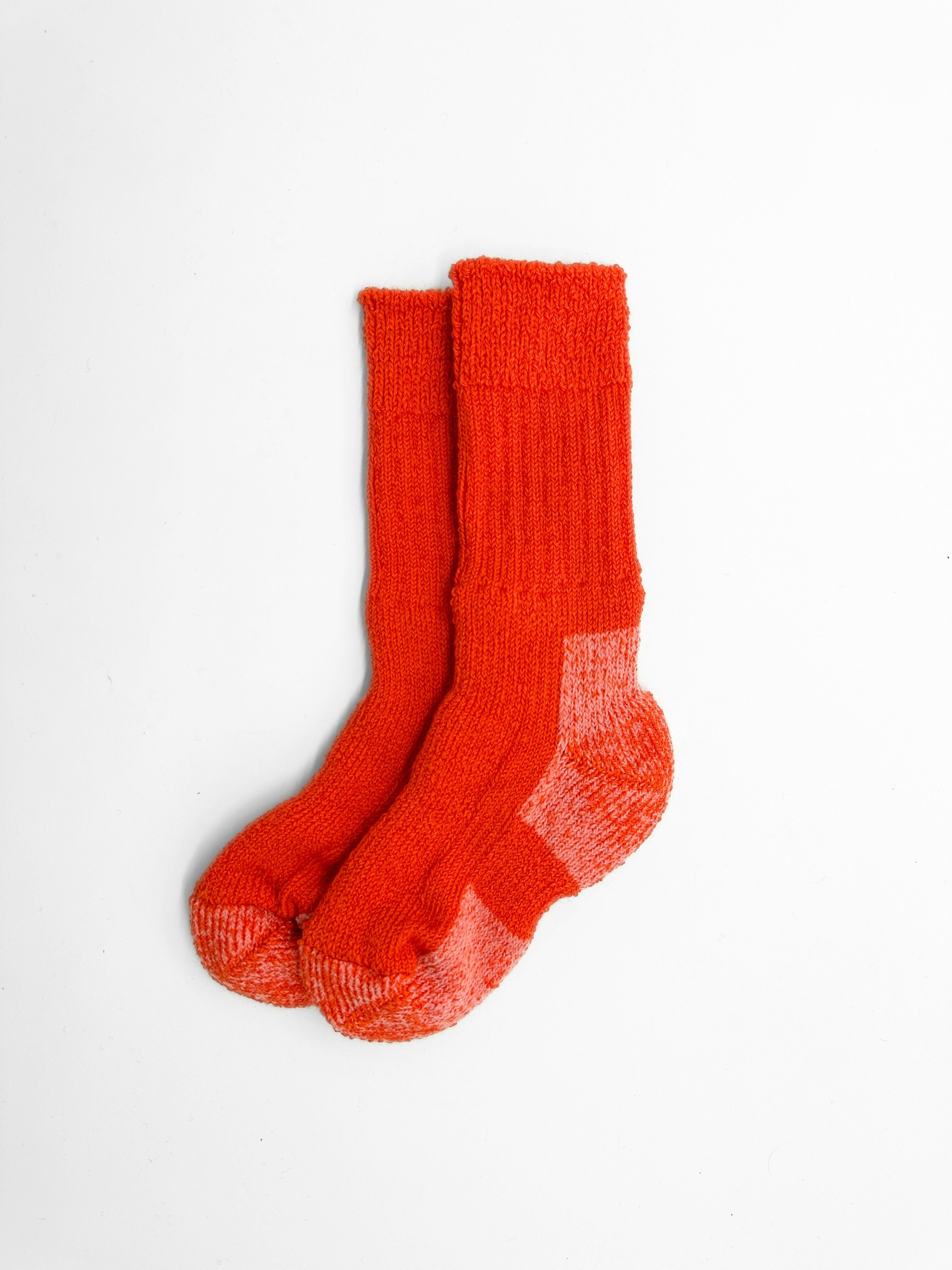 Children's Outdoor Socks - Bright Orange