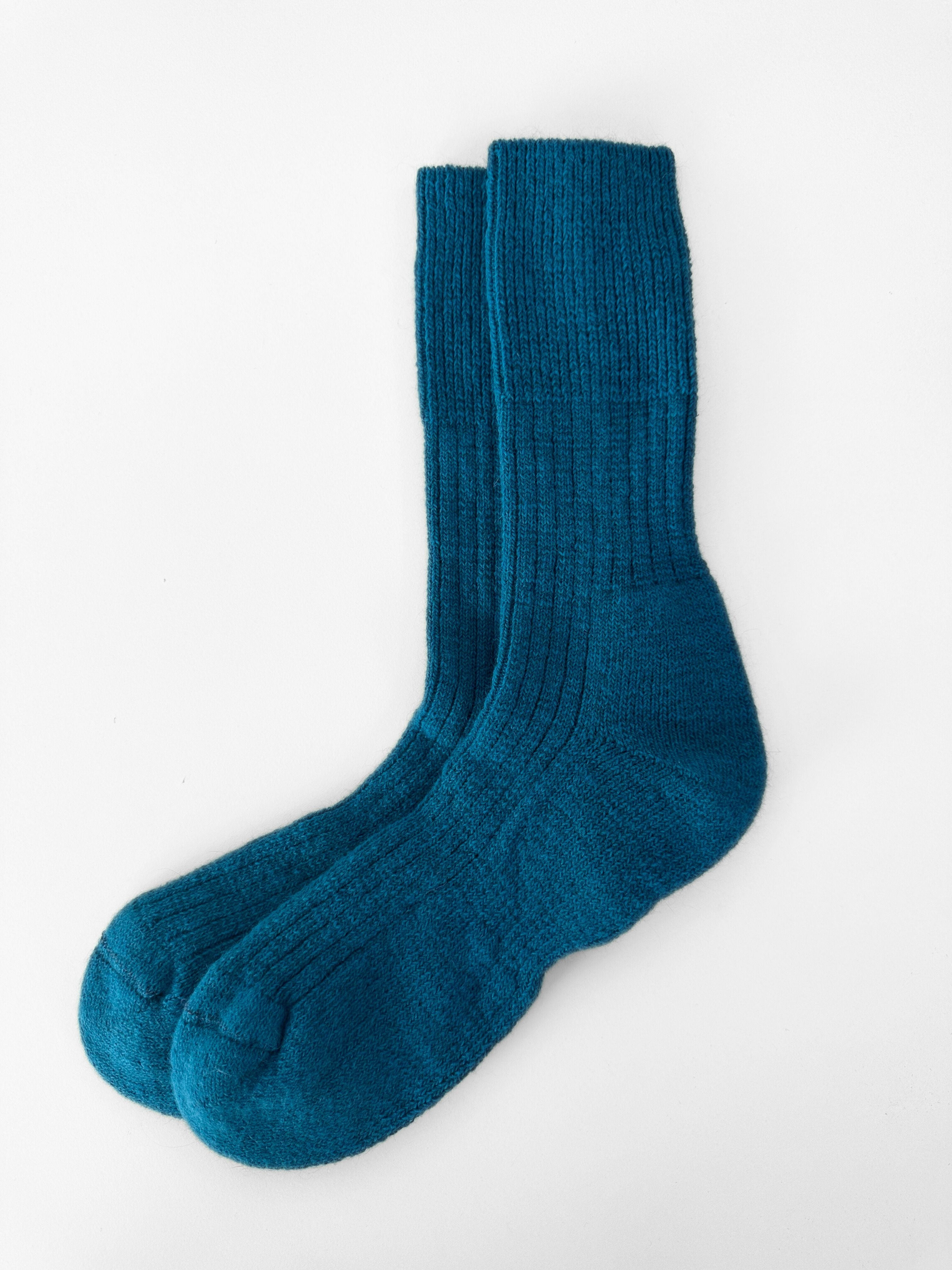 Angora Socks - Blue
