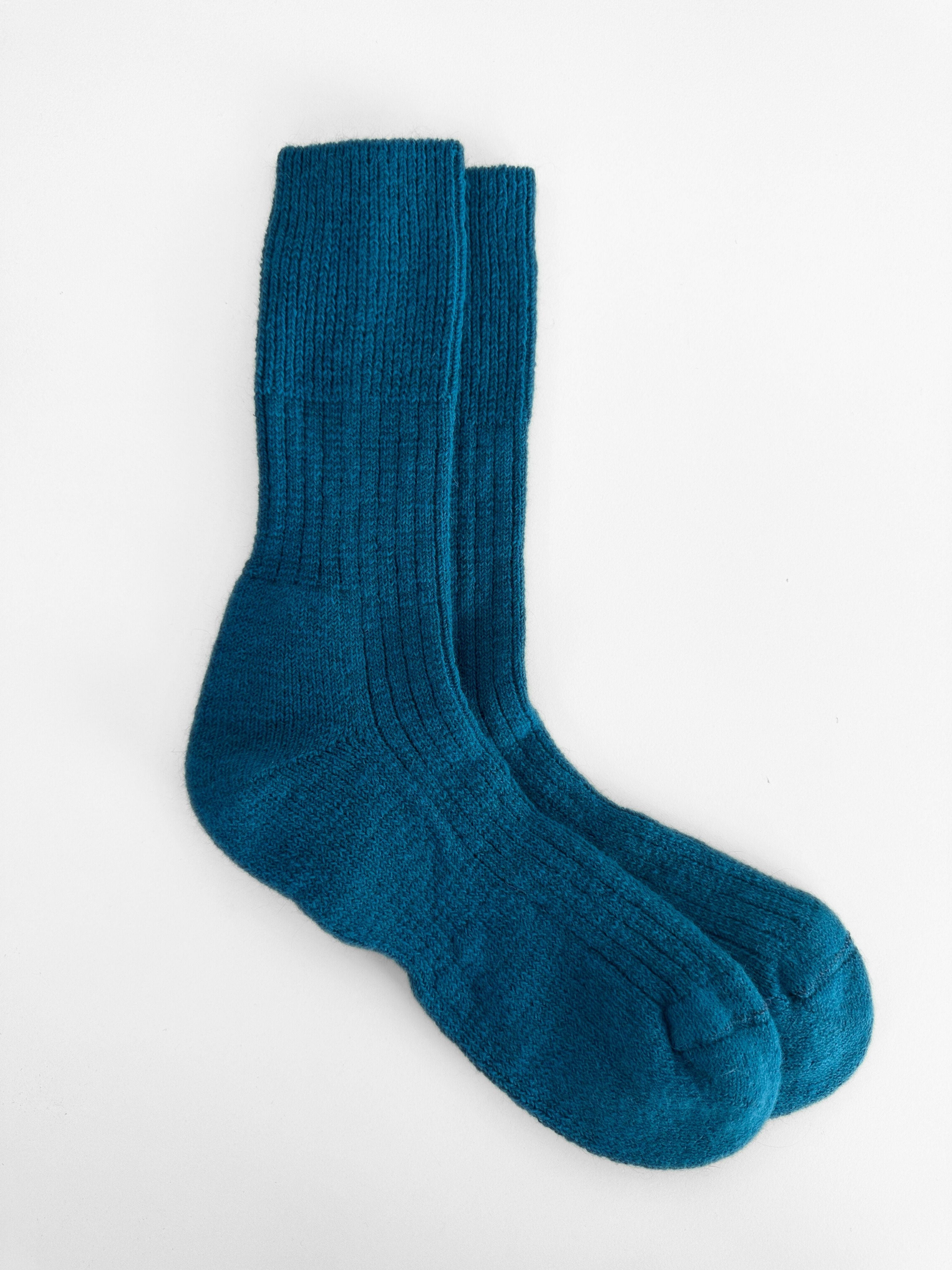 Angora Socks - Blue
