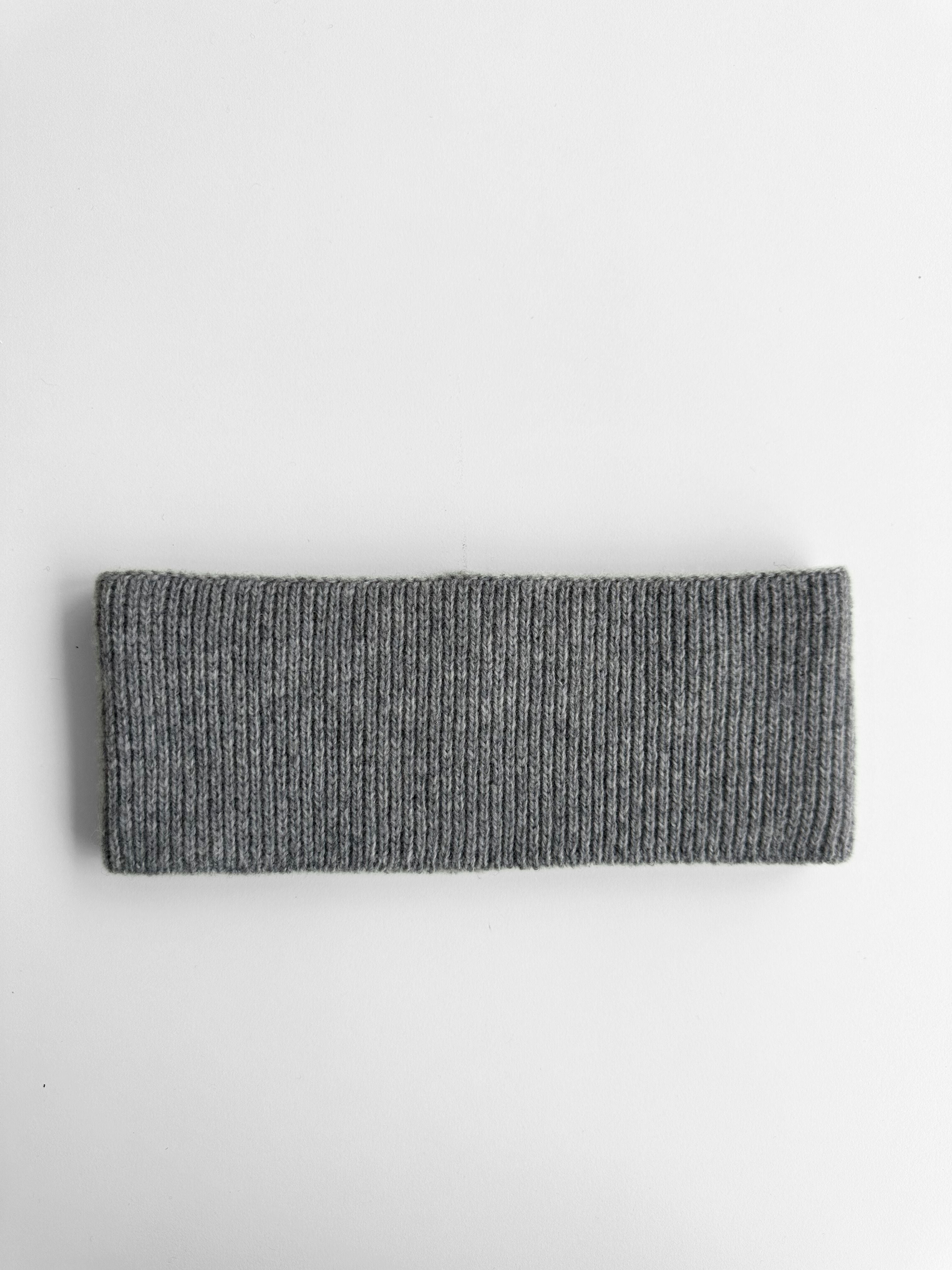 Lambswool Headband - Grey