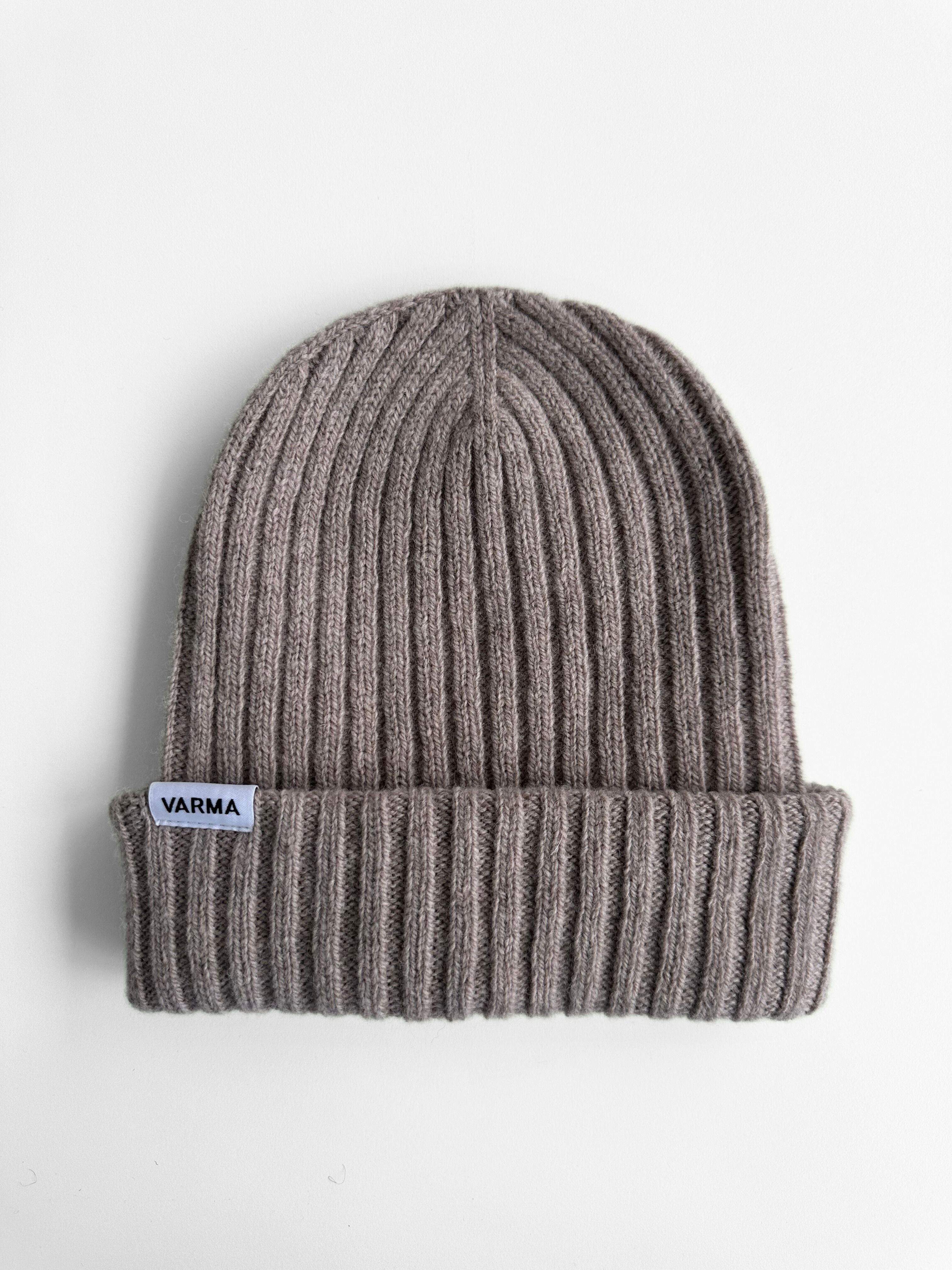 Merino Wool Hat - Natural