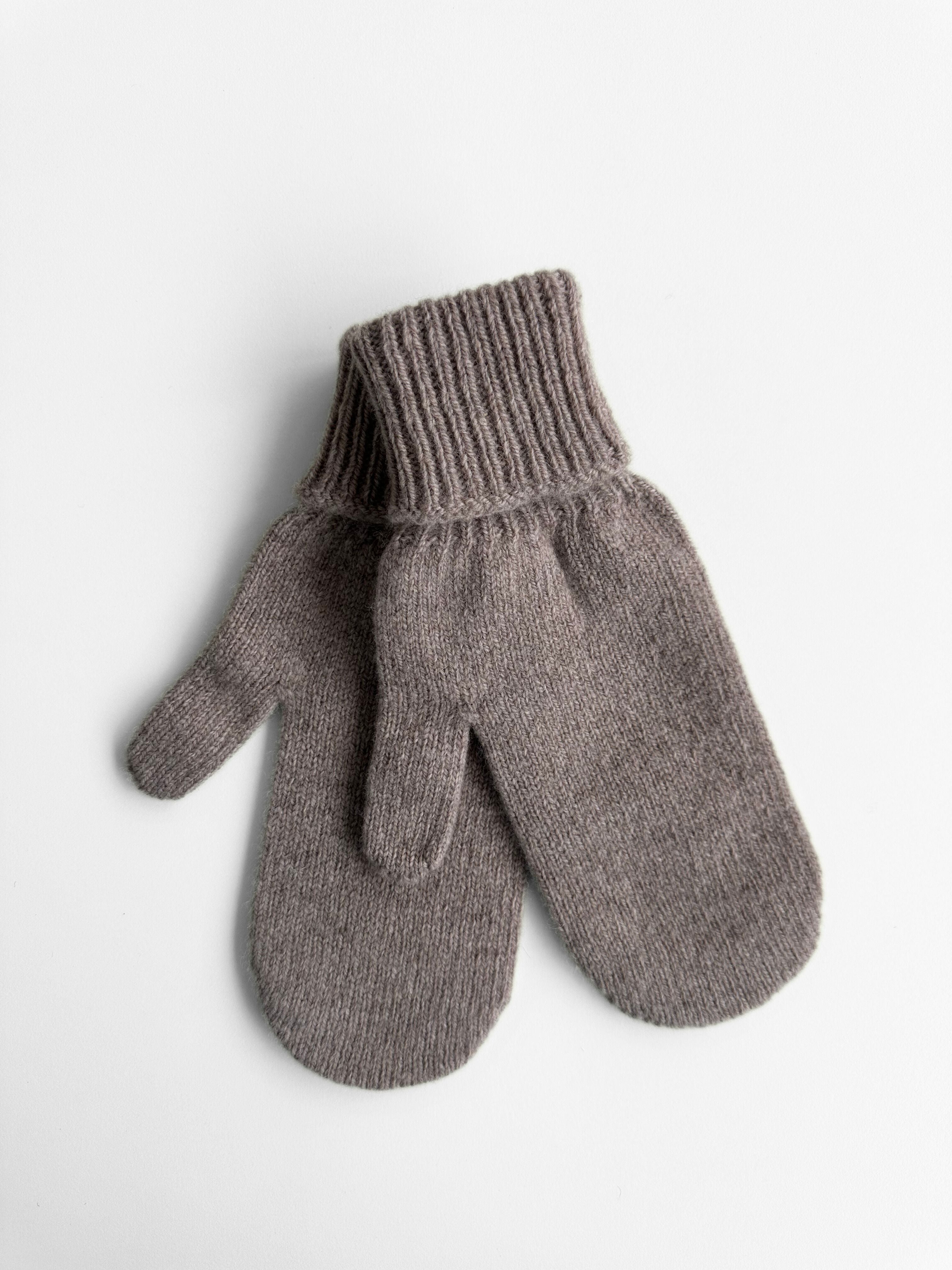 Lambswool Mittens - Natural