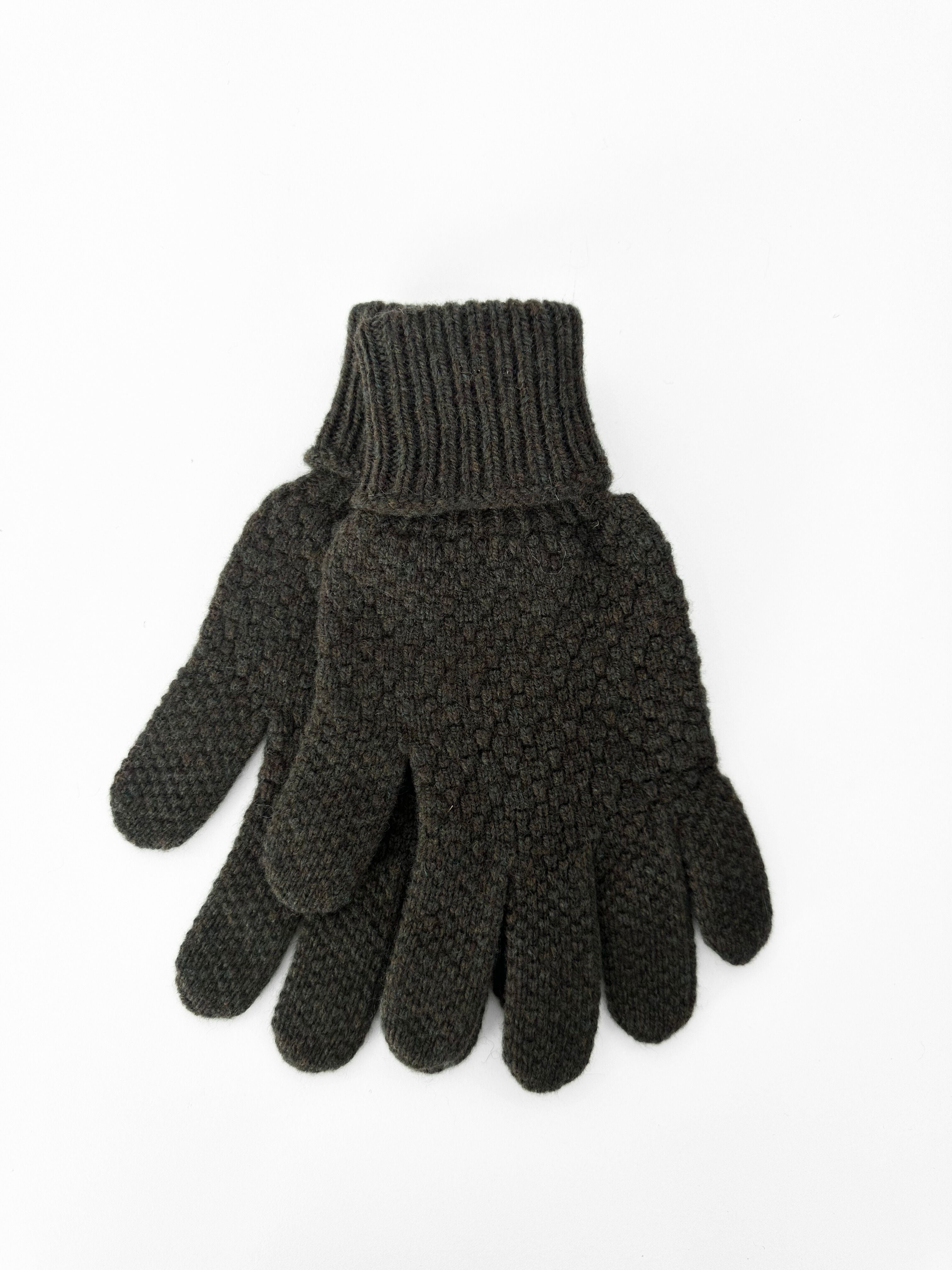 Men's Mittens - Army Green